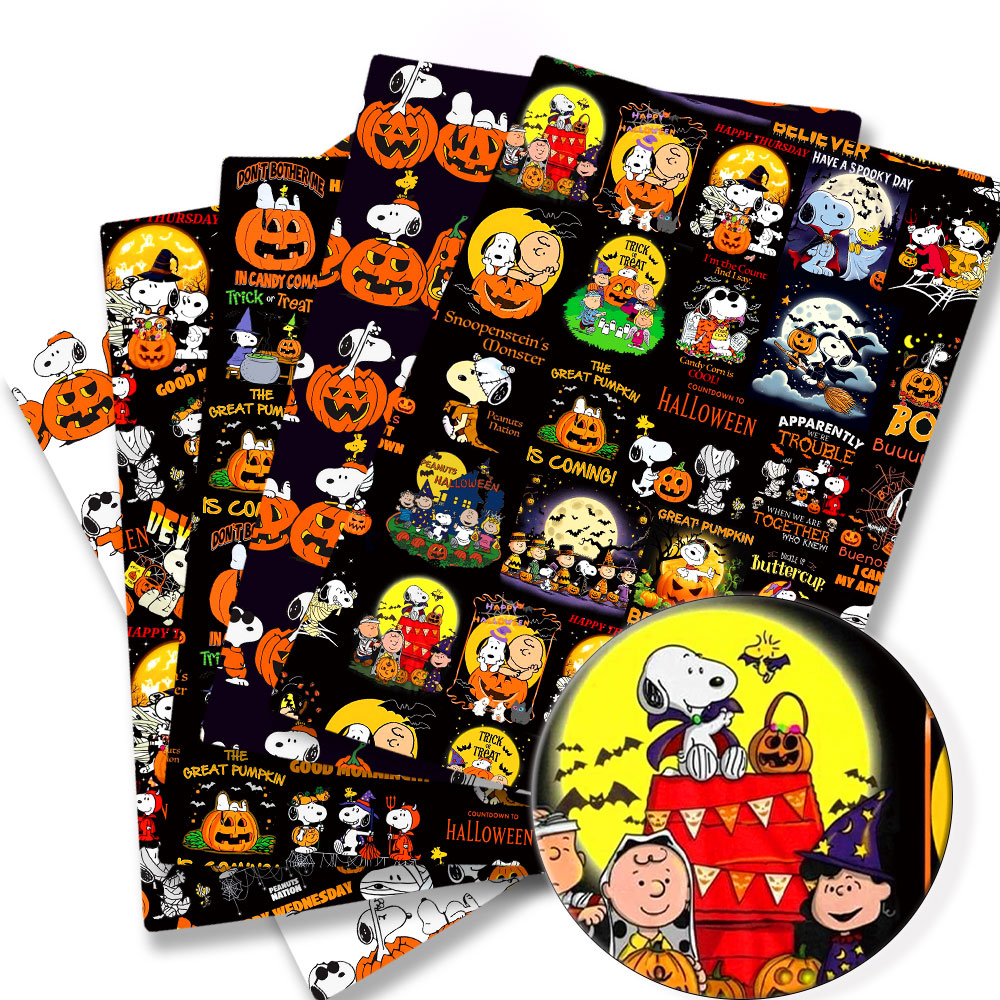 Sewing In Textile - TAKARA TOMY Snoopy fabric140x50CM Cartoon Polyester
