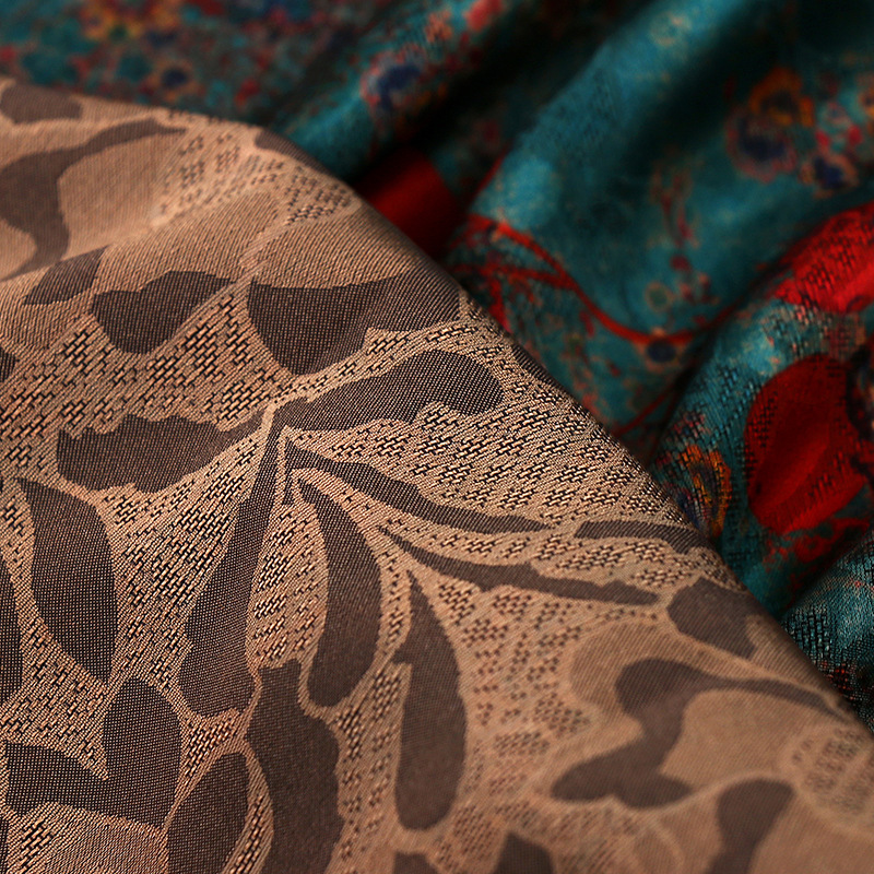 1m Floral Printed Fabric Imita - Sewing In Textile 评论和价格
