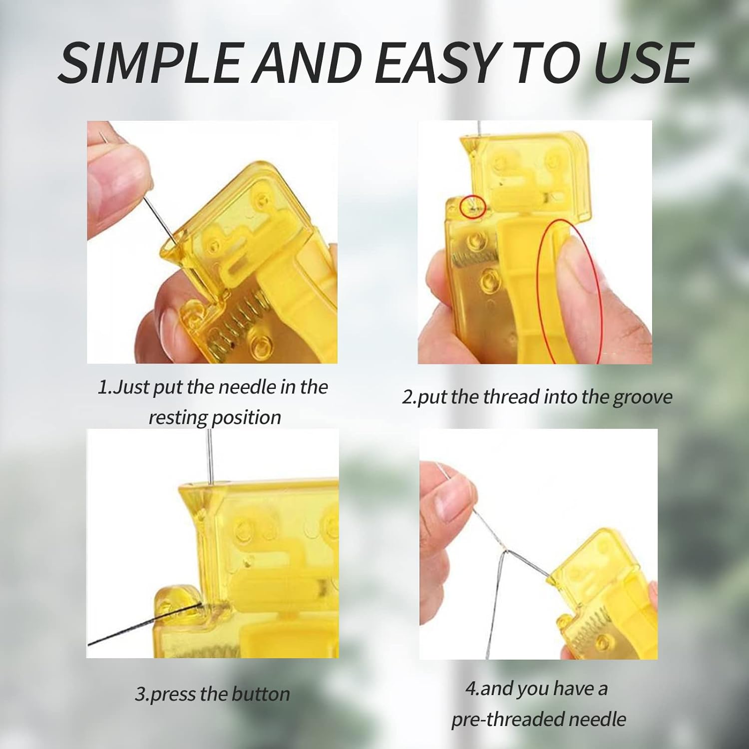 1-3Pcs Automatic Easy Needle T - Sewing Technology 评论和价格