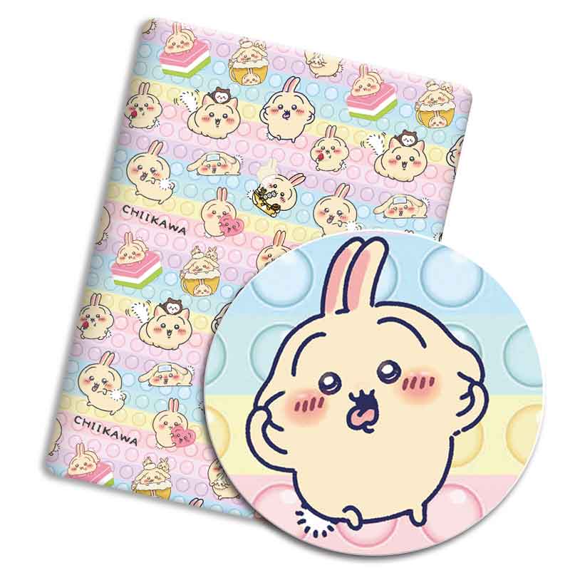Hot Cartoon fabric 140x50CM co - Sewing In Textile 评论和价格