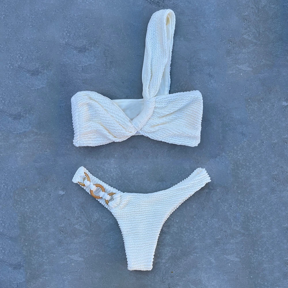 RUOTONSEPT Wrinkled Crinkled O - Shoulder Pad Set In 评论和价格