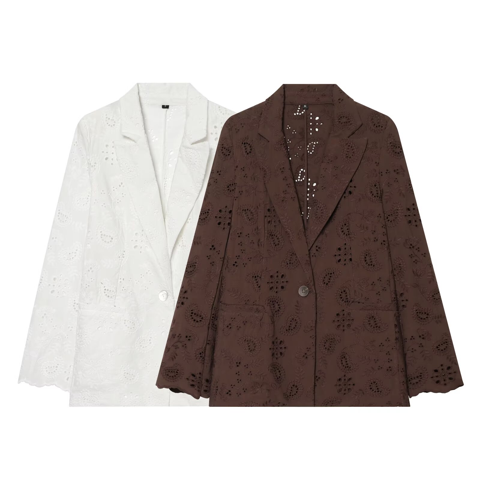JNLEAOG Women's Slim Fit Suit  - Shoulder Pad Set In 评论和价格