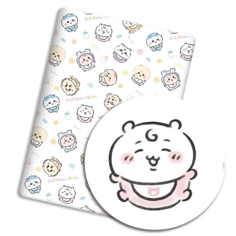 Cartoon fabric 140x50CM cotton - Sewing In Textile 评论和价格