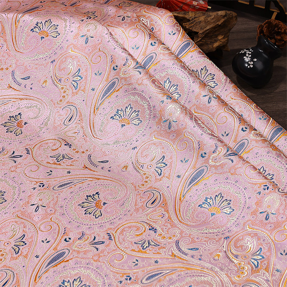 50x75cm Spiral Flower Pattern  - Sewing In Textile 评论和价格