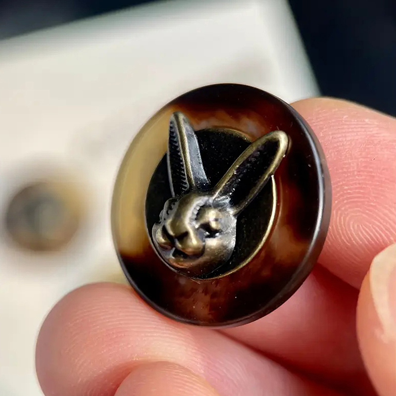 10pcs 25mm Vintage Copper Rabb - Sewing In Textile 评论和价格