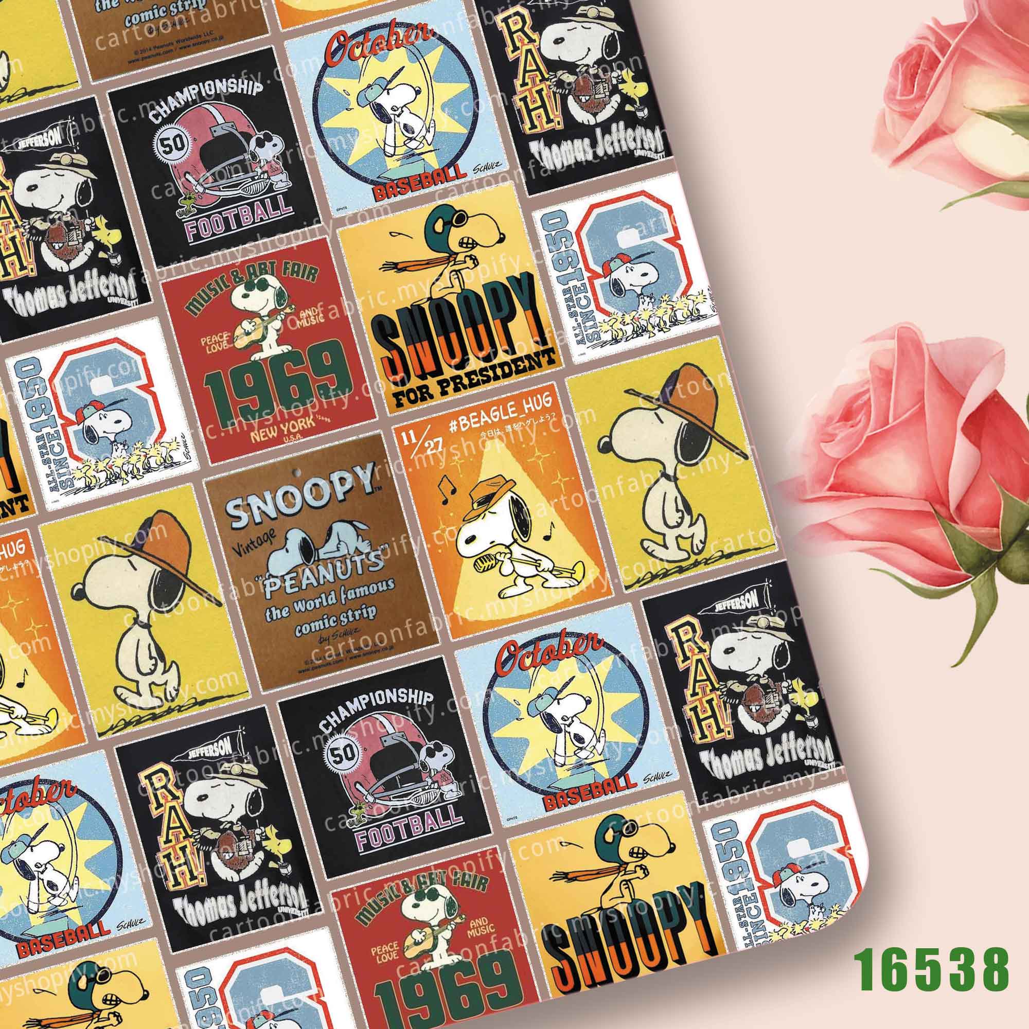 TAKARA TOMY Snoopy Fabric140x5 - Sewing In Textile 评论和价格