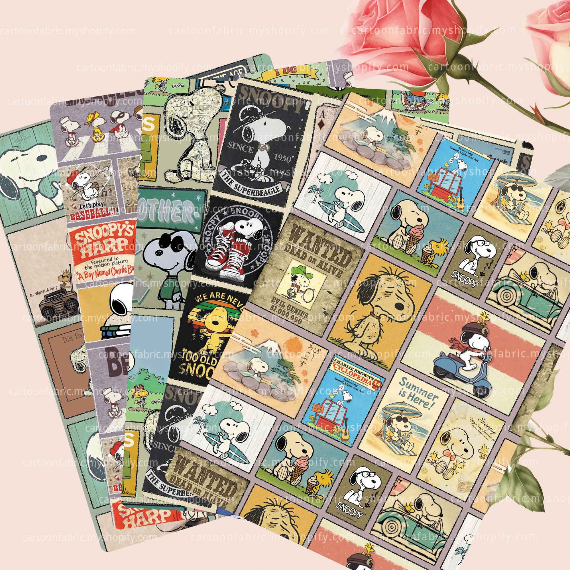 TAKARA TOMY Snoopy Fabric140x5 - Sewing In Textile 评论和价格