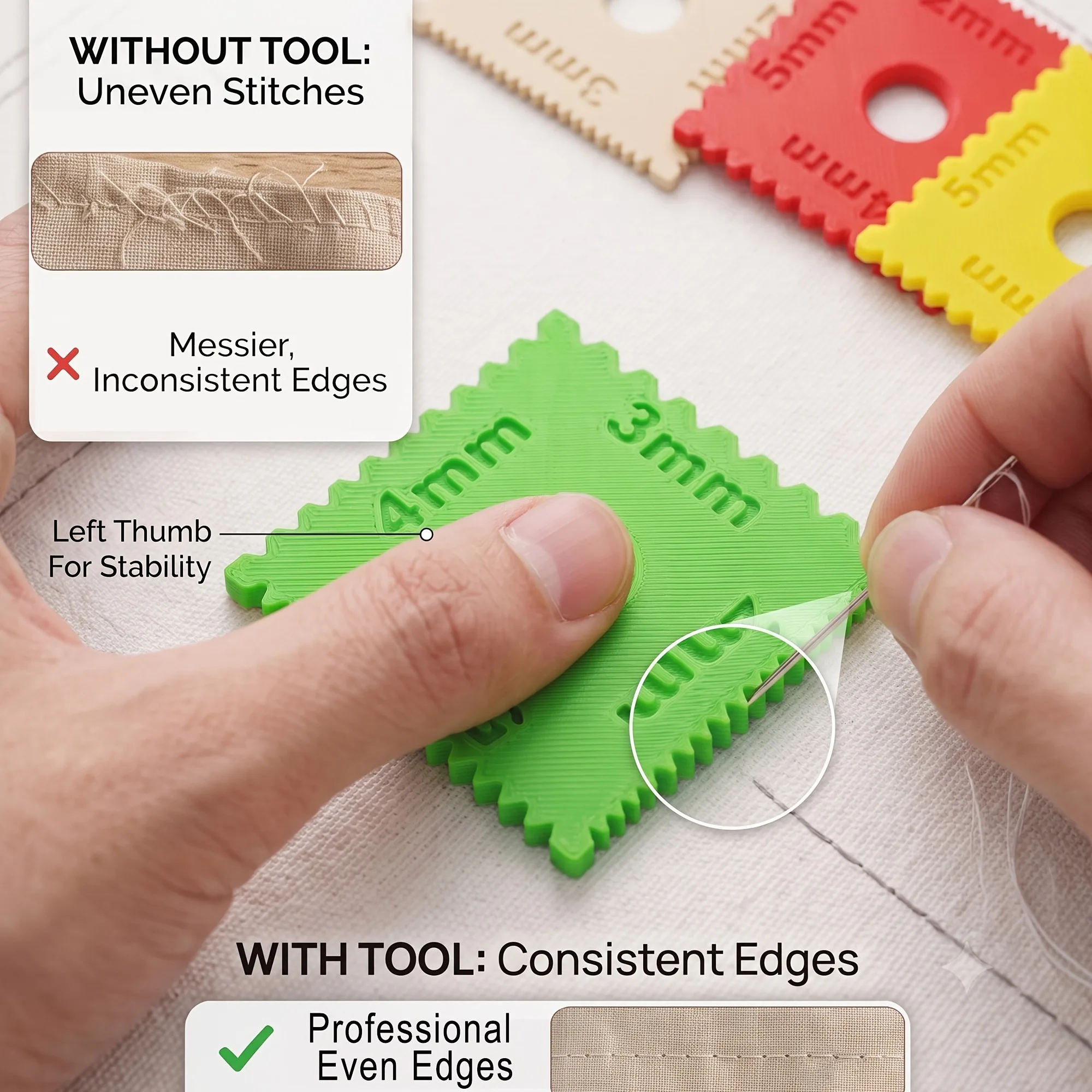 Sewing Guide Template Kit For  - Textile Sewing Patterns 评论和价格