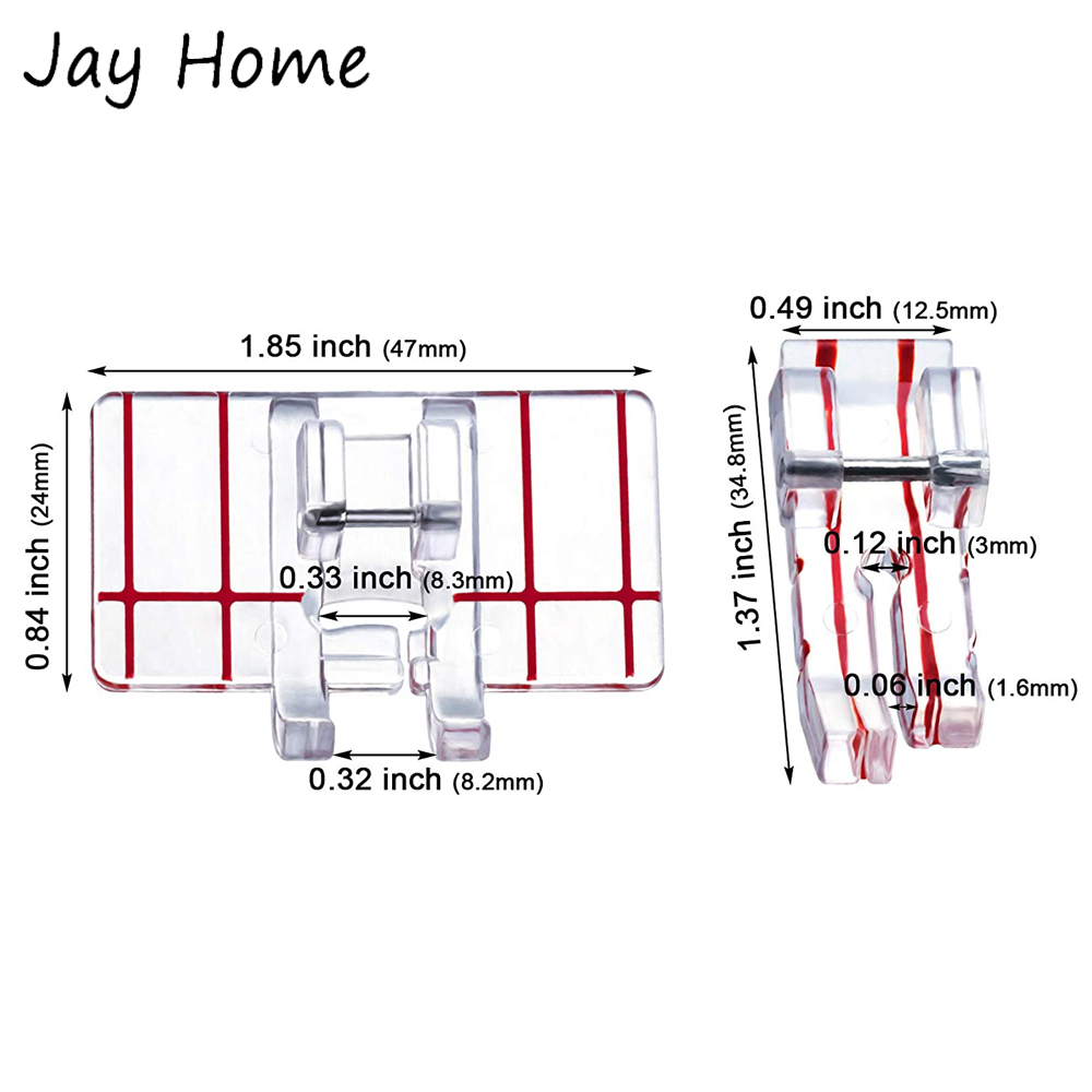 1/2Pcs Border Guide Presser Fo - Sewing Tt 评论和价格